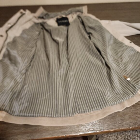 L’atelier Hooded Utility Jacket with Drawstring Waist NWOT Tan Med - Picture 12 of 15